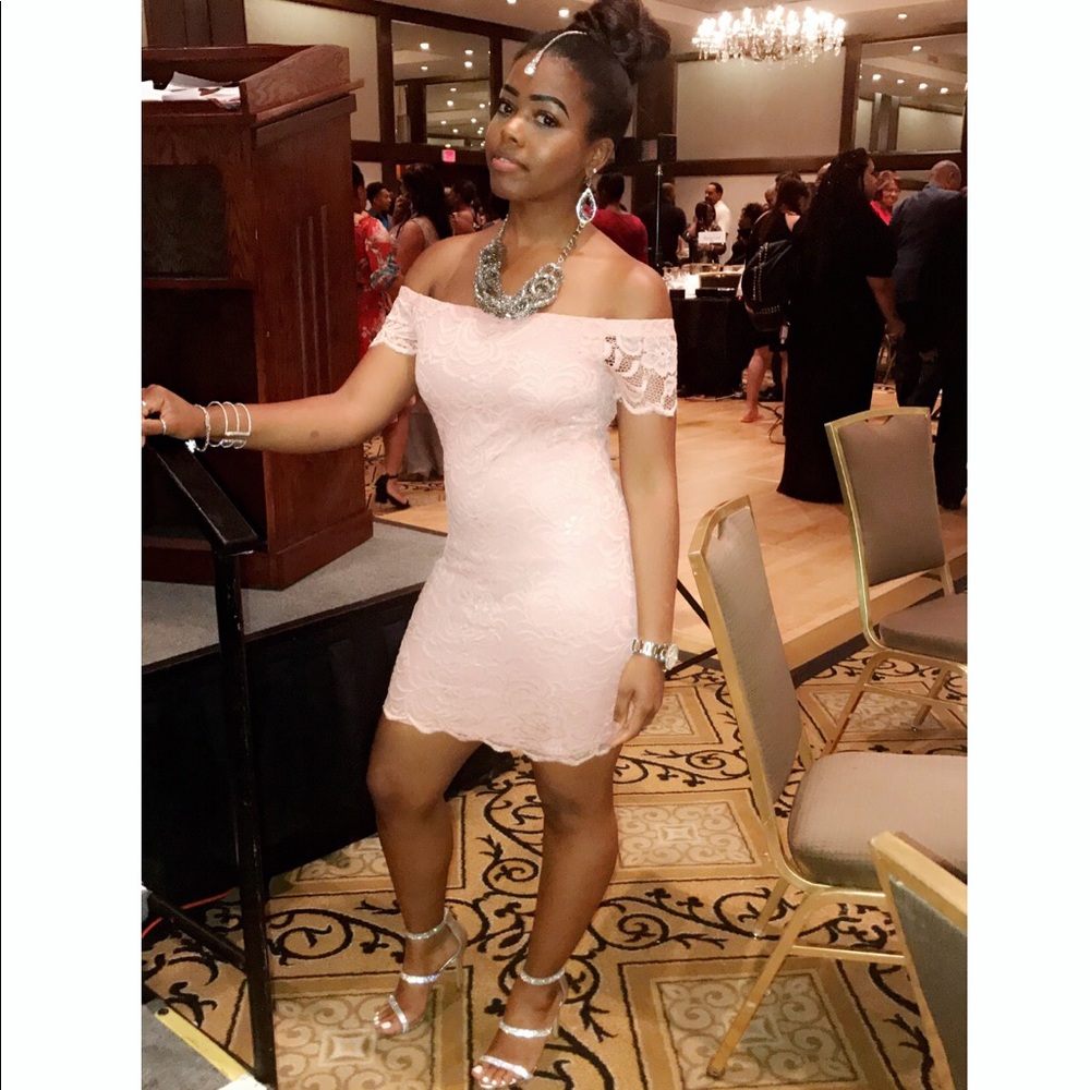 Rose Lace Dress